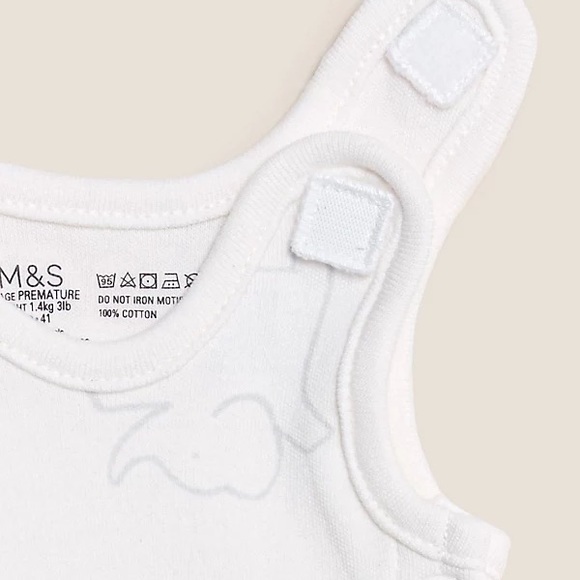 3 premature sleeveless bodysuits - Picture 7 of 9